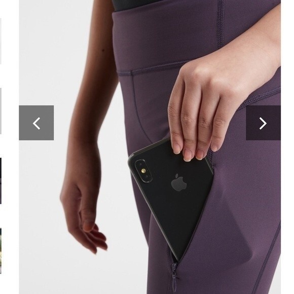 Athleta Girl Snow Problem Tight in Shasta Purple XL/14 - Picture 8 of 8